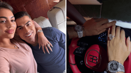 Georgina rodríguez exibe anel de 5 milhões em jantar com cristiano ronaldo