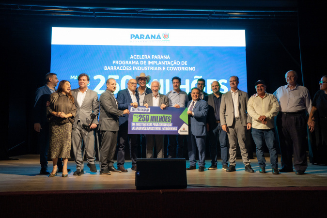 Estado do Paraná investe r$ 255 milhões em barracões industriais e coworkings