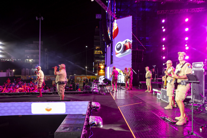 Banda da Polícia Militar do Paraná realiza show na Ilha do Mel nesta sexta-feira