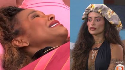 Sol chora ao temer eliminação de Aline no BBB 26 por conta da touca