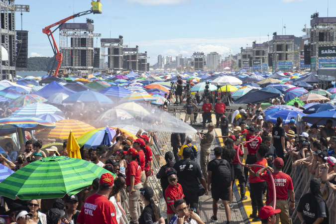 Estado reforça cuidados com público em shows do Verão Maior Paraná