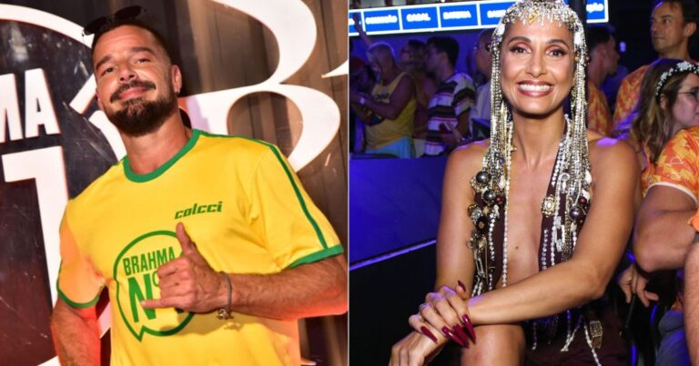 Famosos prestigiam desfiles da primeira noite do grupo Especial do Rio