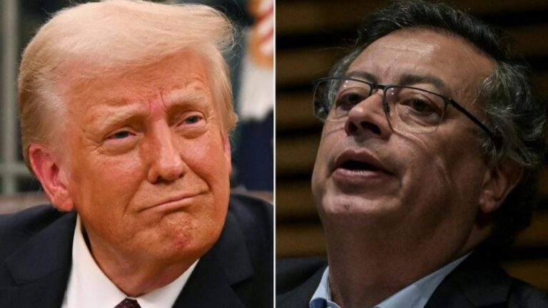 Trump e Petro dialogam pela primeira vez em meio a tensões entre EUA e Colômbia