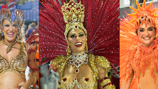 Looks extravagantes marcam o Carnaval do Rio 2026