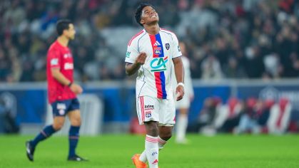 Endrick marca gol decisivo na estreia pelo Lyon na Copa da França