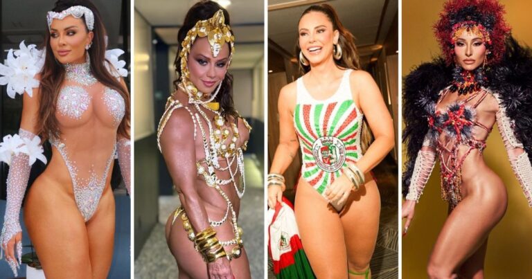 Body supercavado ganha destaque entre famosas no pré-Carnaval 2026