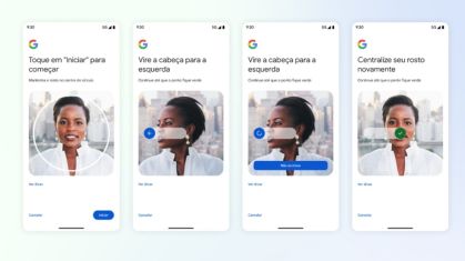 Google amplia segurança com recuperação por vídeo selfie