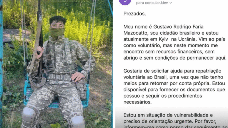 Brasileiro na Ucrânia pediu retorno à embaixada antes de morrer no conflito