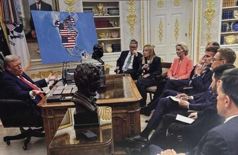 Trump publica imagens de IA mostrando bandeira dos EUA na Groenlândia