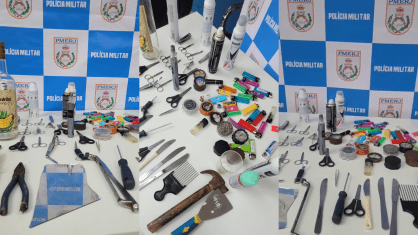 Carnaval no Rio: PM apreende 82 objetos perfurocortantes em megablocos