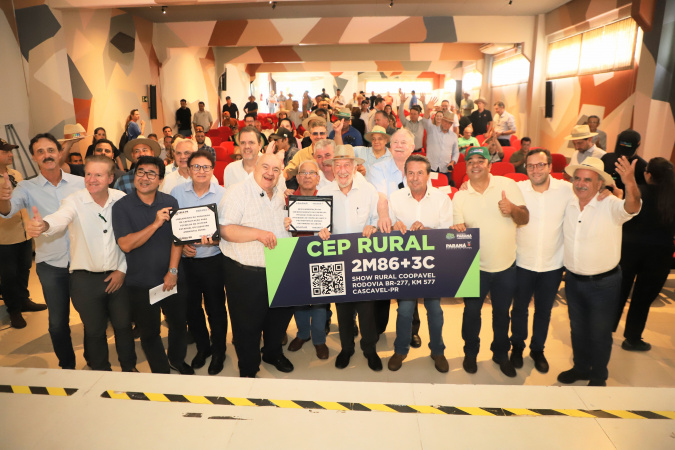 Paraná implementa cep rural e rotas por gps para modernizar o campo