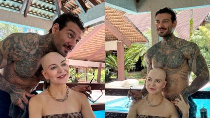 Lucas Lucco faz homenagem emocionante à mãe com alopecia areata