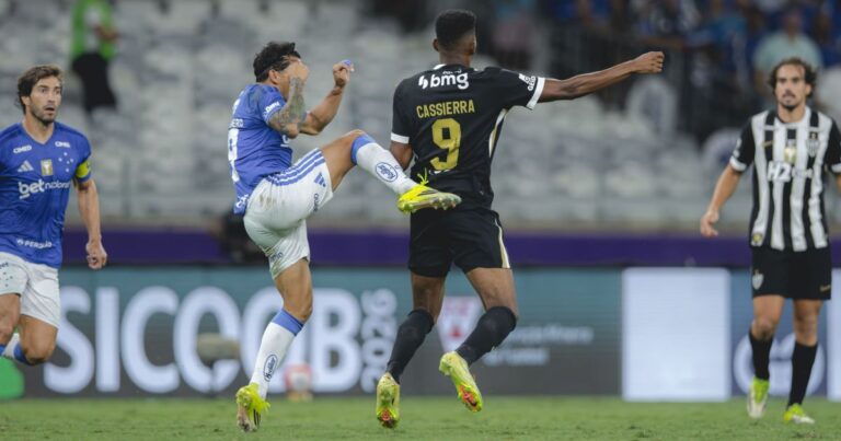 Jogadores do Cruzeiro e Atlético podem ser punidos após briga na final do Campeonato Mineiro