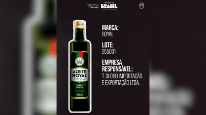 Anvisa proíbe lote do azeite extravirgem Royal por fraude na composição