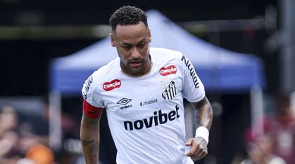 Neymar projeta desafios do Santos contra San Lorenzo na Sul-Americana