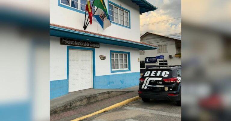 Prefeito de Garopaba é preso em operação contra corrupção em SC