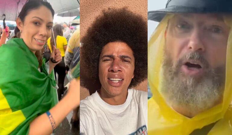 Raio atinge apoiadores em caminhada e gera reações no Paraná