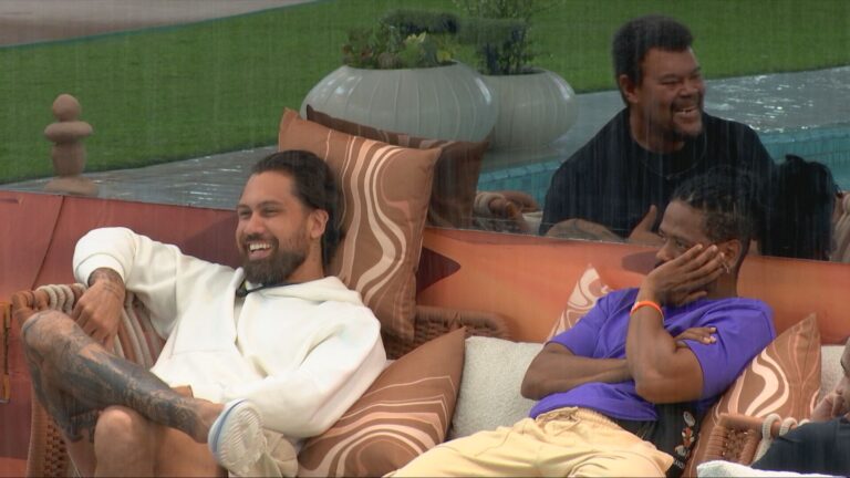 Brigido comenta relação entre Babu Santana e Samira no BBB 26