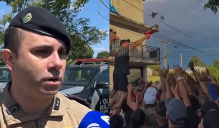 Polícia militar relata hostilidade durante entrega de prêmio em São José dos Pinhais