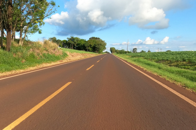 Medianeira recebe novo trevo rodoviário na PR-495 para melhorar acesso rural
