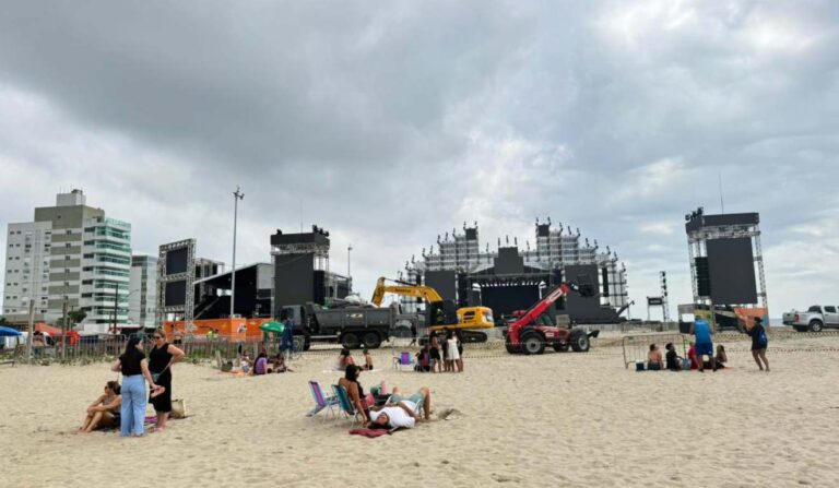 Alok agita Matinhos com show e 300 drones na estreia do Verão Maior 2026