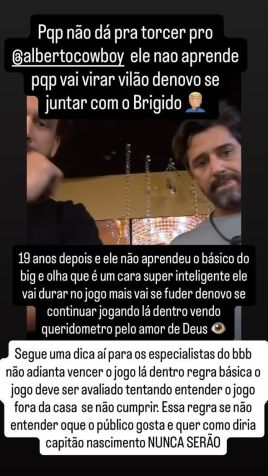 Diego Alemão critica jogo de Cowboy no BBB26 e desafia revanche