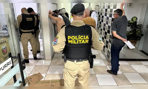 Treze homens presos após vandalismo motivado por falta de pagamento em Apucarana