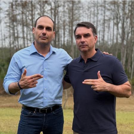 Flávio Bolsonaro amplia apoio internacional em viagem com Eduardo