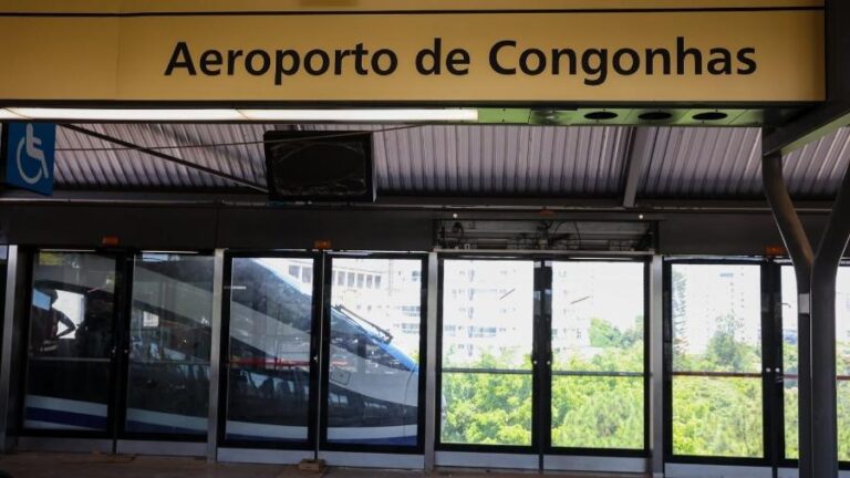 Linha 17-ouro testa operação até aeroporto de Congonhas
