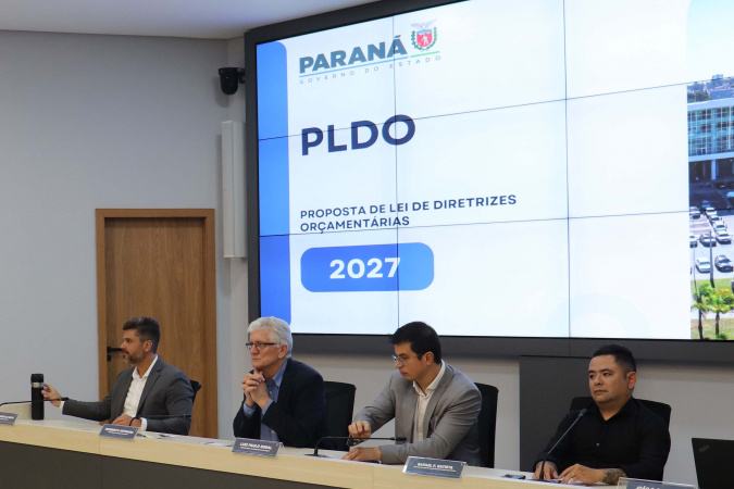 Governo do Paraná define prioridades para orçamento de 2027