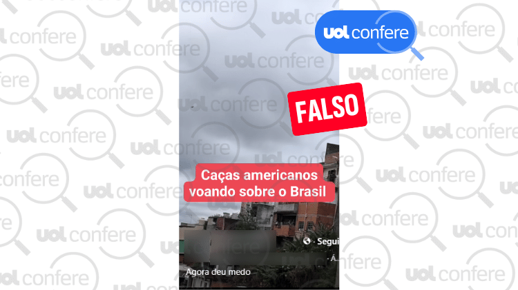 Vídeo viral de caças americanos no Brasil é da Esquadrilha da Fumaça em SP
