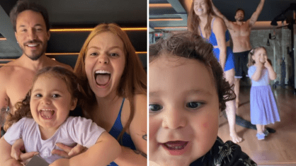 Viih Tube e Eliezer viralizam trend e encantam com filhos na gravação