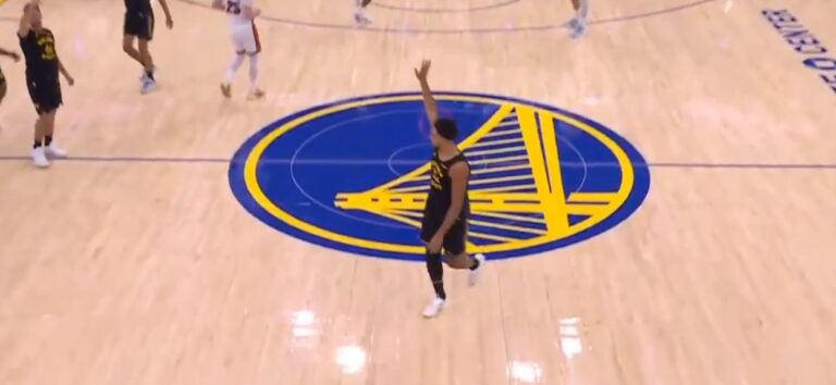 Cesta do meio da quadra garante vitória dos Warriors sobre Miami Heat