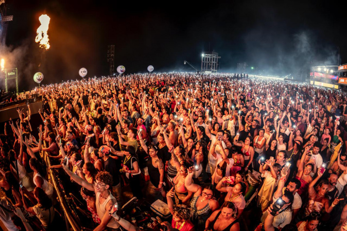 Verão maior garante segurança reforçada na primeira noite de shows