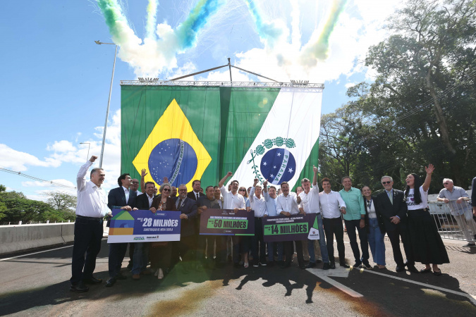Estado libera r$ 65,3 milhões para nova trincheira e pavimentações em Foz do Iguaçu