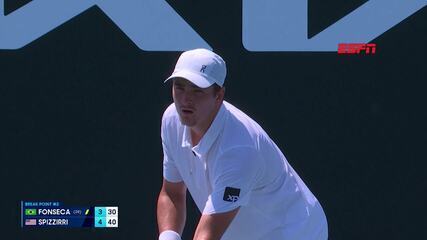 João Fonseca perde posições no ranking após o Australian Open