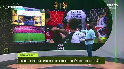 pc oliveira questiona uso do var na expulsão de carrascal em flamengo e corinthians