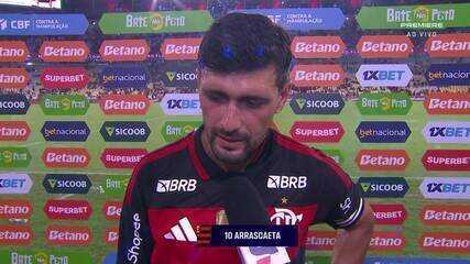 Arrascaeta promete reação após vaias da torcida do Flamengo
