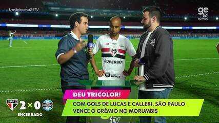 Lucas destaca recuperação e alegria em atuação no São Paulo