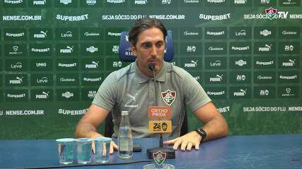 Luis Zubeldía avalia empate do Fluminense com Bangu e projeta semifinal contra Vasco