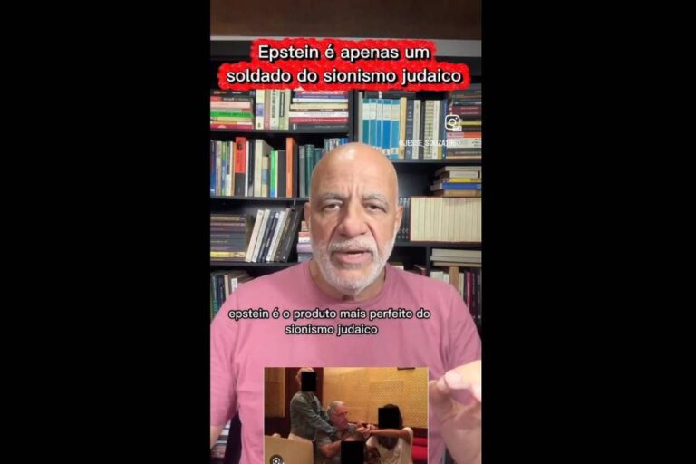 Epstein virou vítima de teorias conspiratórias antissemitas