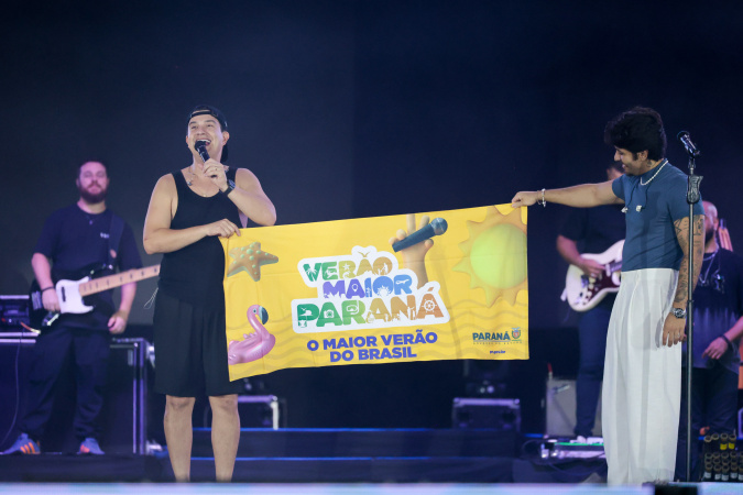 Hugo & Guilherme mobilizam 87 mil fãs em show icônico em Caiobá