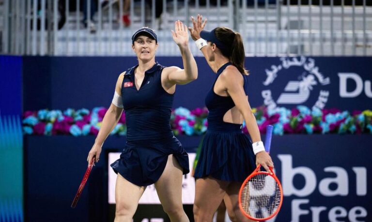 Luisa Stefani avança nas duplas do WTA 1000 de Dubai com vitória apertada