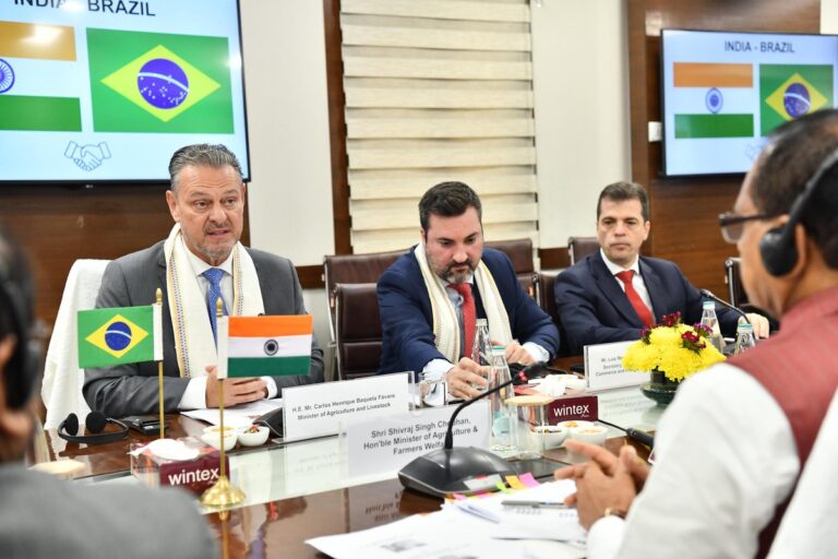 Brasil e Índia fortalecem cooperação na agricultura moderna