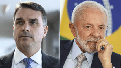 Flávio Bolsonaro lidera com pequena vantagem sobre Lula no Rio de Janeiro