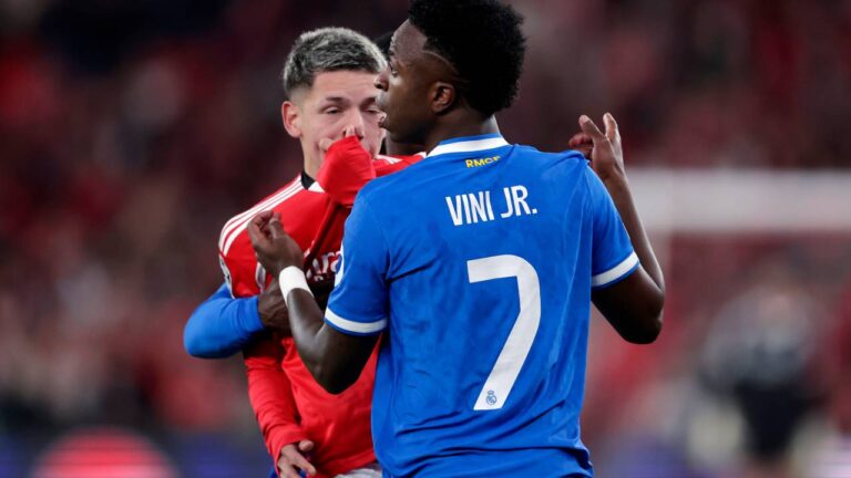 Uefa define suspensão de Prestianni após polêmica com Vini Jr.