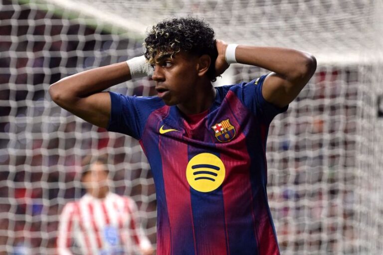 Neymar inspira Lamine Yamal para virada do Barcelona na Champions League