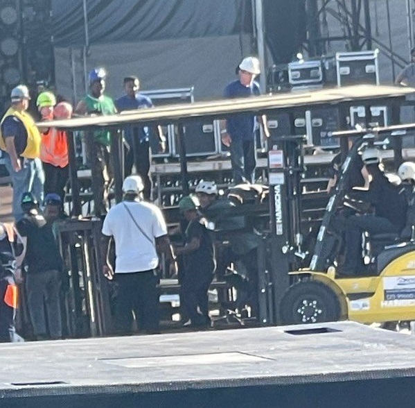 Funcionário morre durante montagem do show da Shakira em Copacabana