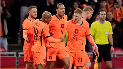 Holanda registra novidade histórica na estreia da Copa do Mundo