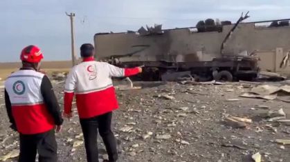 Ataque de drone destrói depósito humanitário no Irã
